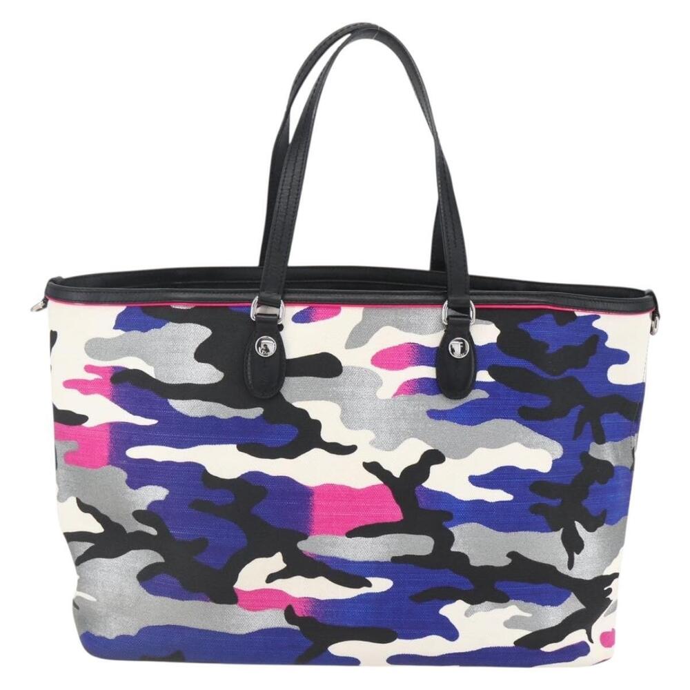 Christian Dior Trotter Canvas Anselmurail Bag Canvas Multicolor Auth 157060SAM - Picture 2 of 16